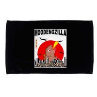 Moo Deng Pygmy Hippopotamus Funny Moodengzilla Microfiber Hand Towel