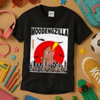 Moo Deng Pygmy Hippopotamus Funny Moodengzilla Kids T-Shirt