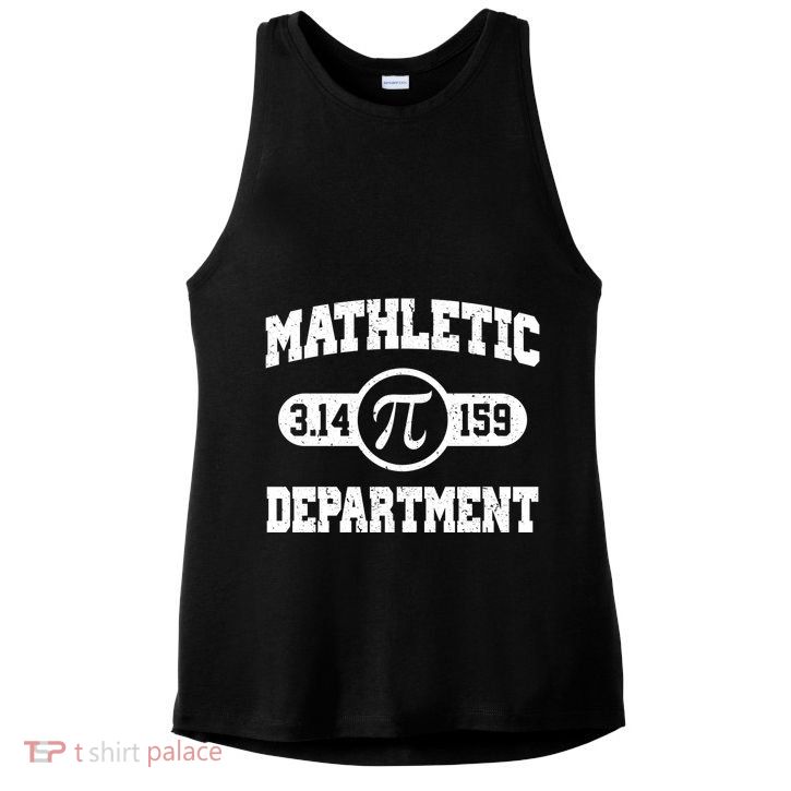 Mathletic Department Pi Day March 14 Ladies PosiCharge Tri-Blend Wicking Tank
