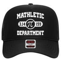 Mathletic Department Pi Day March 14 High Crown Mesh Back Trucker Hat