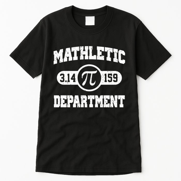 Mathletic Department Pi Day March 14 Tall T-Shirt