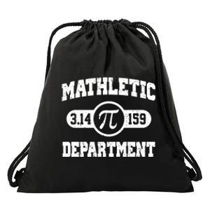 Mathletic Department Pi Day March 14 Drawstring Bag