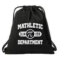 Mathletic Department Pi Day March 14 Drawstring Bag