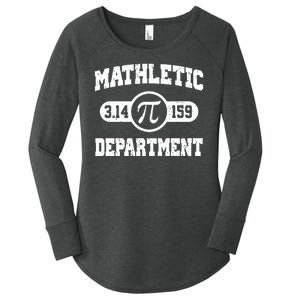 Mathletic Department Pi Day March 14 Women's Perfect Tri Tunic Long Sleeve Shirt