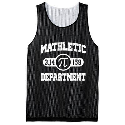 Mathletic Department Pi Day March 14 Mesh Reversible Basketball Jersey Tank