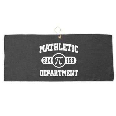 Mathletic Department Pi Day March 14 Large Microfiber Waffle Golf Towel