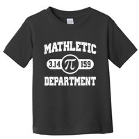 Mathletic Department Pi Day March 14 Toddler T-Shirt
