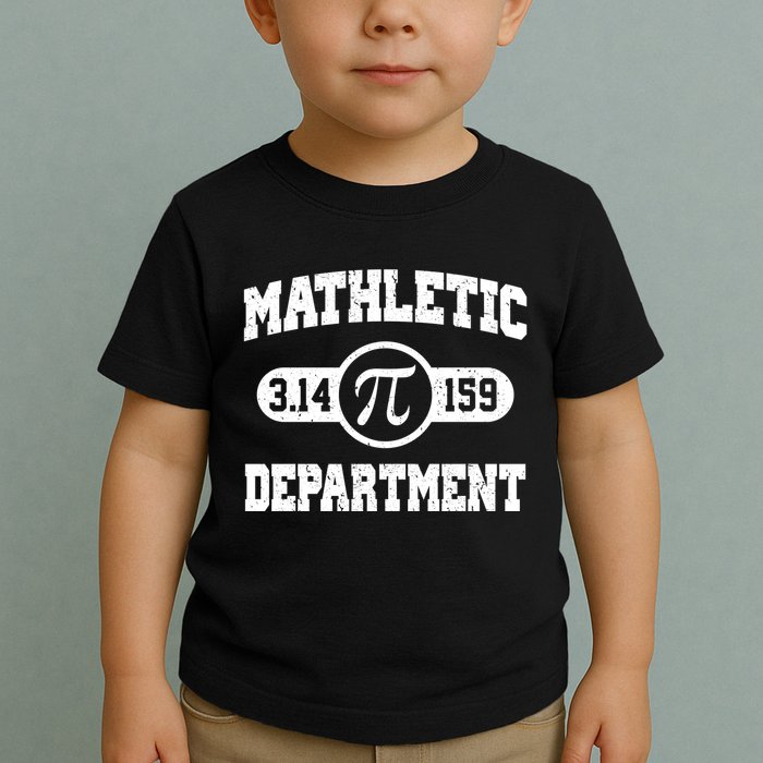 Mathletic Department Pi Day March 14 Toddler T-Shirt