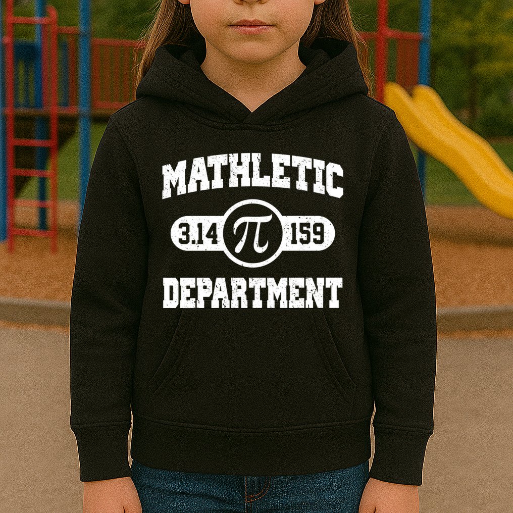 Mathletic Department Pi Day March 14 Kids Hoodie