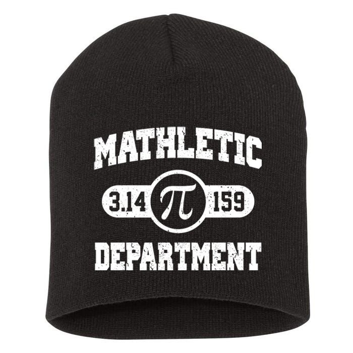 Mathletic Department Pi Day March 14 Short Acrylic Beanie