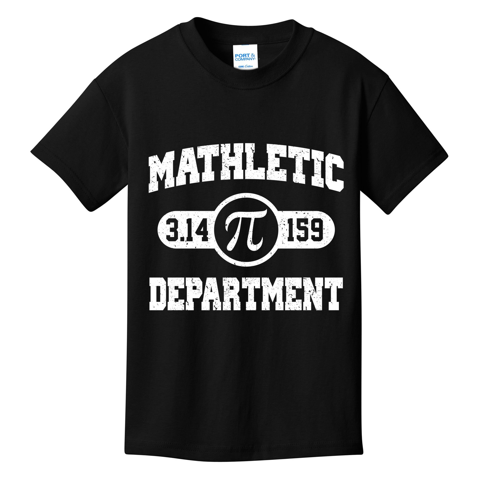 Mathletic Department Pi Day March 14 Kids T-Shirt