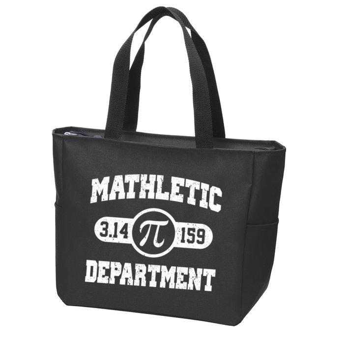 Mathletic Department Pi Day March 14 Zip Tote Bag