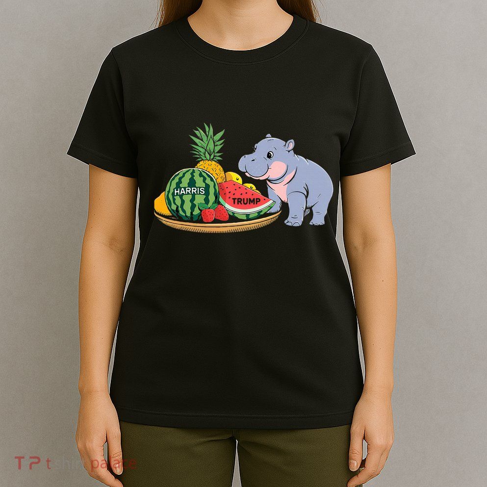Moo Deng Predicts Donald Trump Will Win Us Election T-Shirt