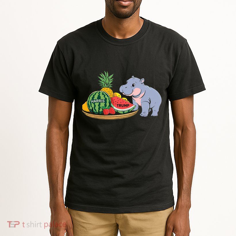 Moo Deng Predicts Donald Trump Will Win Us Election Tall T-Shirt