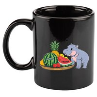 Moo Deng Predicts Donald Trump Will Win Us Election 11oz C Handle Ceramic Mug