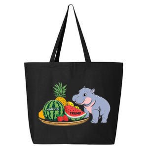 Moo Deng Predicts Donald Trump Will Win Us Election 25L Jumbo Tote