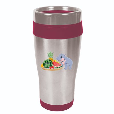 Moo Deng Predicts Donald Trump Will Win Us Election 16oz Travel Tumbler