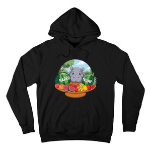 Moo Deng Predicts Donald Trump Will Win Us Election Hoodie