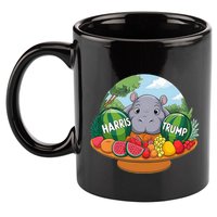 Moo Deng Predicts Donald Trump Will Win Us Election 11oz C Handle Ceramic Mug