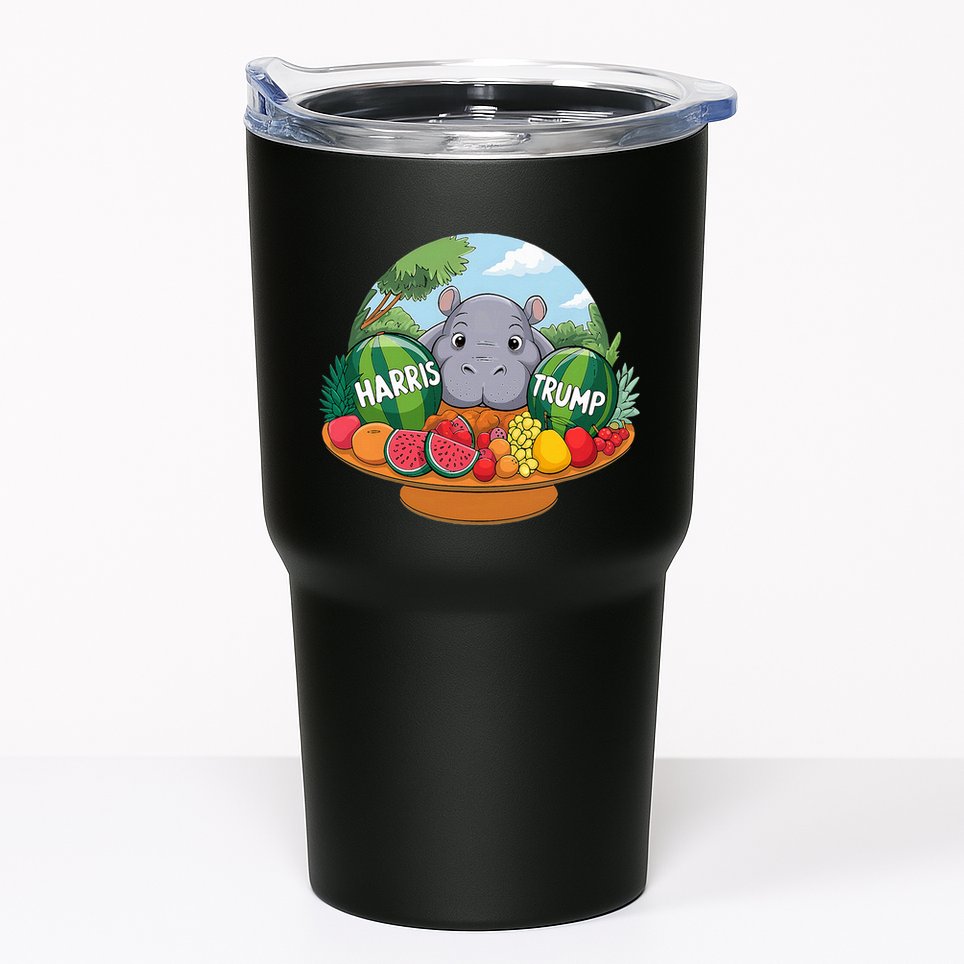 Moo Deng Predicts Donald Trump Will Win Us Election Tumbler