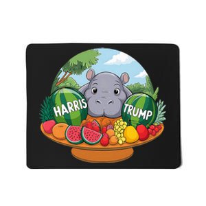 Moo Deng Predicts Donald Trump Will Win Us Election Mousepad