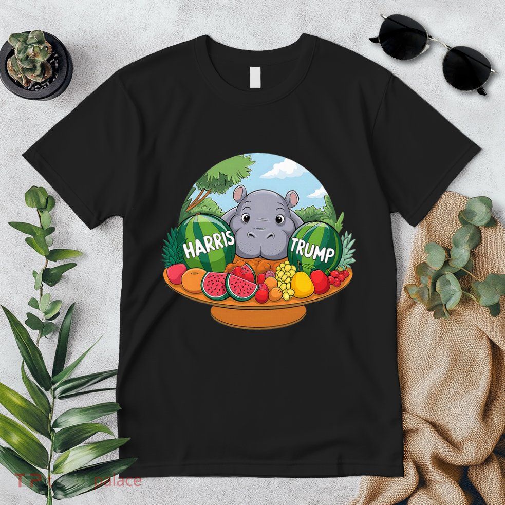 Moo Deng Predicts Donald Trump Will Win Us Election Premium T-Shirt