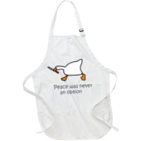 Murder Duck Peace Was Never An Option Duck With Knife Apron