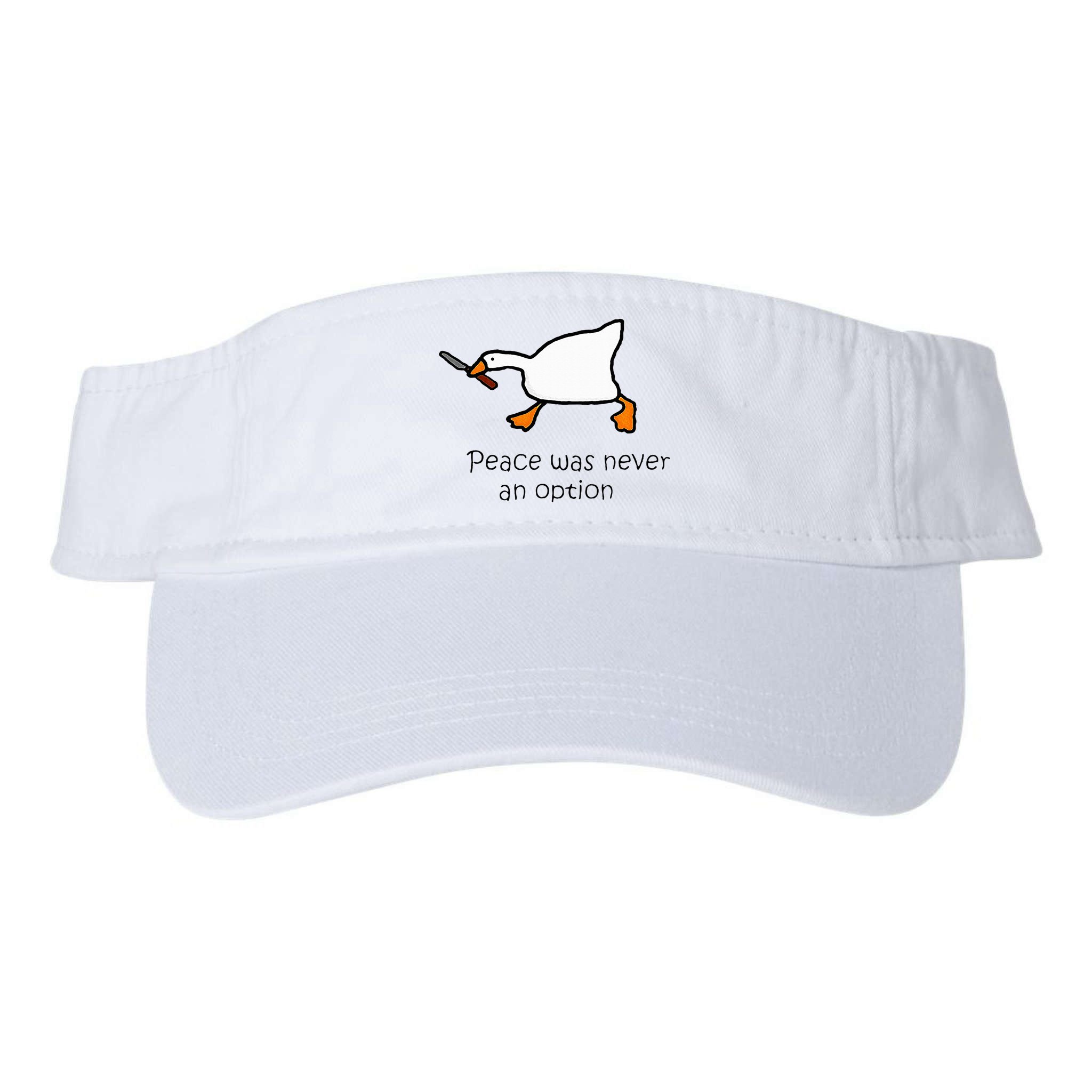 Murder Duck Peace Was Never An Option Duck With Knife Visor