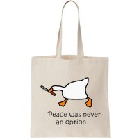 Murder Duck Peace Was Never An Option Duck With Knife Bag