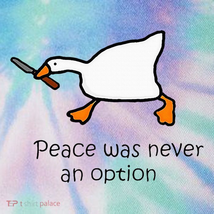 Murder Duck Peace Was Never An Option Duck With Knife Legacy Tie Dye Trucker Hat