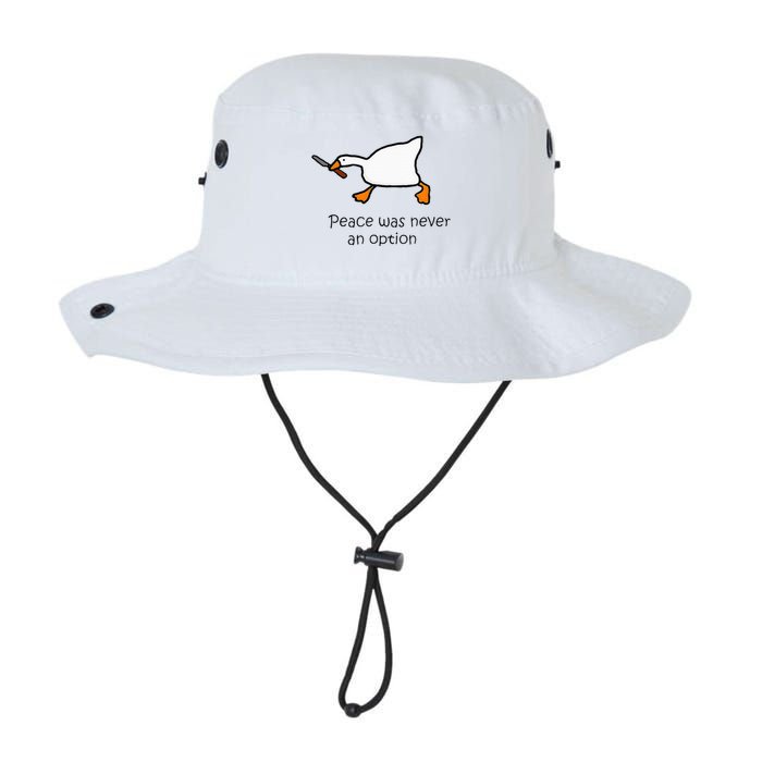 Murder Duck Peace Was Never An Option Duck With Knife Bucket Hat