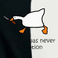 Murder Duck Peace Was Never An Option Duck With Knife Infant Baby Jersey Bodysuit