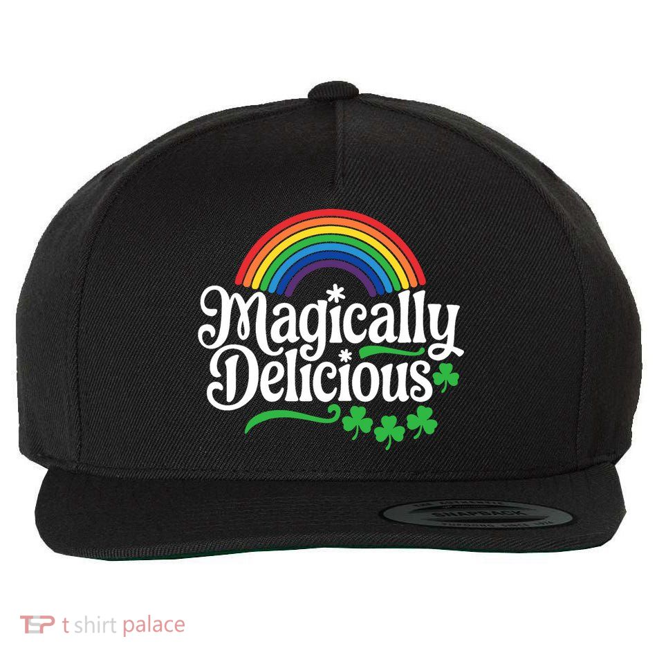 Magically Deliciousst Patricks Day Wool Snapback Cap