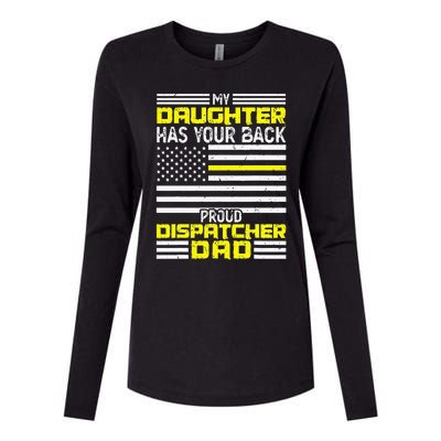 My Daughter Proud Dispatcher Dad Dispatcher Womens Cotton Relaxed Long Sleeve T-Shirt