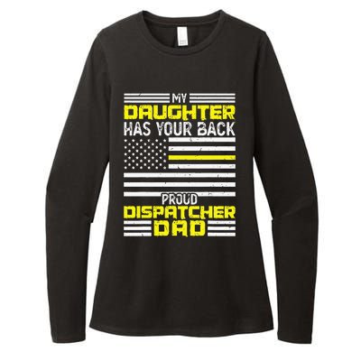 My Daughter Proud Dispatcher Dad Dispatcher Womens CVC Long Sleeve Shirt