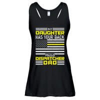 My Daughter Proud Dispatcher Dad Dispatcher Ladies Essential Flowy Tank