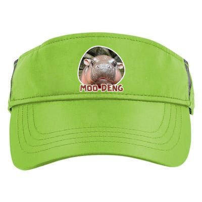 Moo Deng Pygmy Hippopotamus Funny Meme Adult Drive Performance Visor