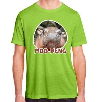 Moo Deng Pygmy Hippopotamus Funny Meme Adult ChromaSoft Performance T-Shirt