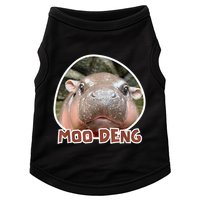 Moo Deng Pygmy Hippopotamus Funny Meme Doggie Tank