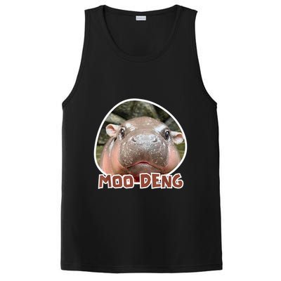Moo Deng Pygmy Hippopotamus Funny Meme PosiCharge Competitor Tank