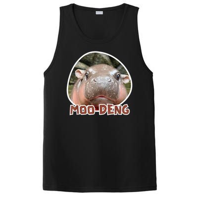 Moo Deng Pygmy Hippopotamus Funny Meme PosiCharge Competitor Tank