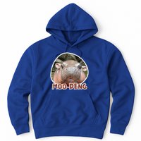 Moo Deng Pygmy Hippopotamus Funny Meme Hoodie