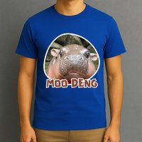 Moo Deng Pygmy Hippopotamus Funny Meme T-Shirt