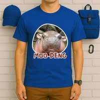 Moo Deng Pygmy Hippopotamus Funny Meme T-Shirt