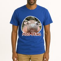 Moo Deng Pygmy Hippopotamus Funny Meme Tall T-Shirt
