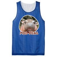 Moo Deng Pygmy Hippopotamus Funny Meme Mesh Reversible Basketball Jersey Tank