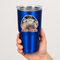 Moo Deng Pygmy Hippopotamus Funny Meme Tumbler
