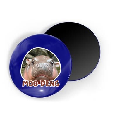Moo Deng Pygmy Hippopotamus Funny Meme Magnet