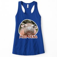Moo Deng Pygmy Hippopotamus Funny Meme Womens Tank Top