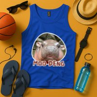 Moo Deng Pygmy Hippopotamus Funny Meme Tank Top